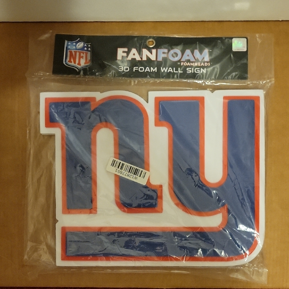 NFL Fanfoam 3D Foam Wall Sign
